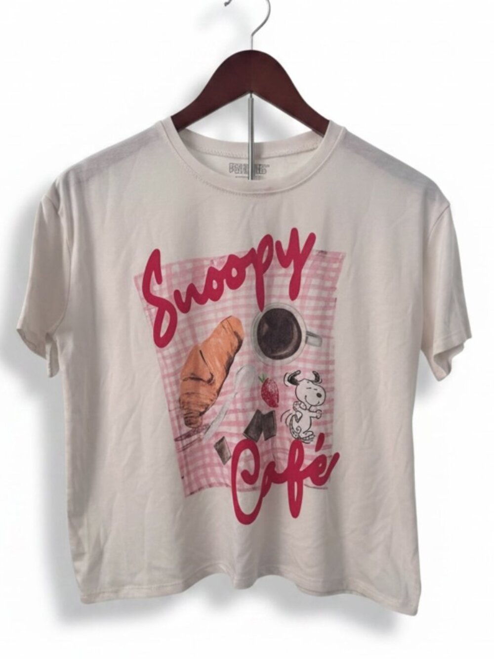 Snoopy Café Graphic Tee – XS
